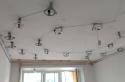 Установка светильников в натяжной потолок Установка больших светильников в натяжной потолок